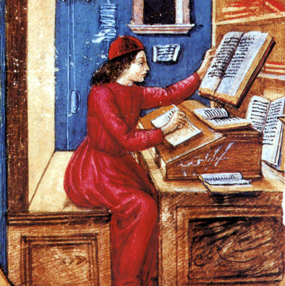 Illustration copiste